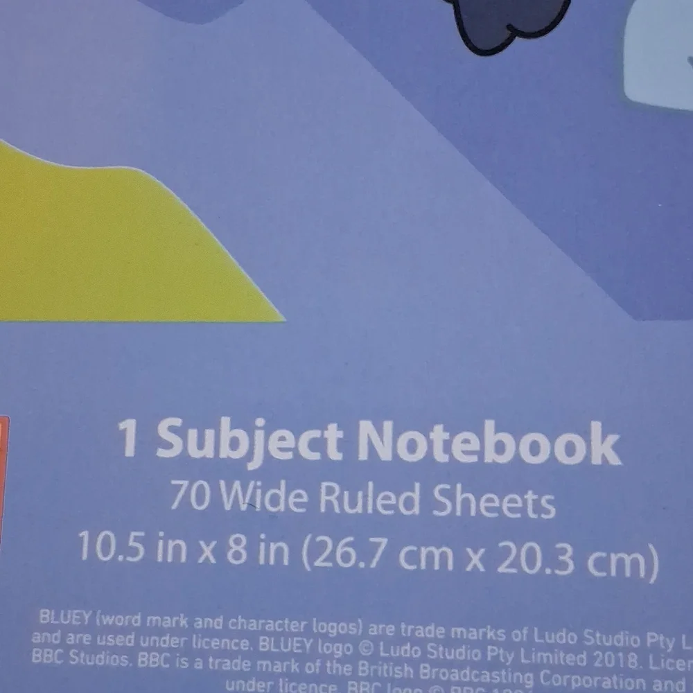 Bluey Spiral Notebooks - Picture 3 of 3